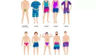 Swimwear through the ages